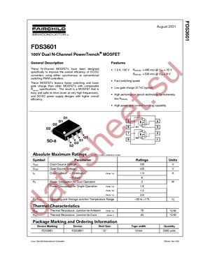 FDS3601 datasheet  